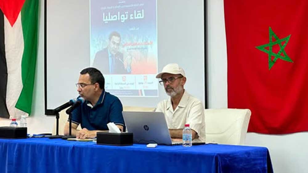 ذ.مصطفى الخلفي يعقد لقاءً تواصلياً مع مناضلي حزب العدالة والتنمية بدائرة الرباط المحيط